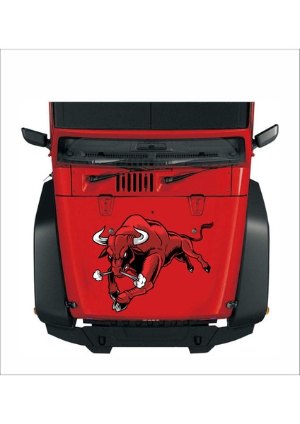 Redbull Kızgın Boğa Araba Karavan Kamp Oto Motosiklet Sticker 02044