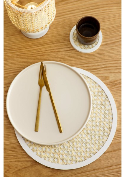 Rattan Hazeran Supla Beyaz Model (Doğal Hazeran)