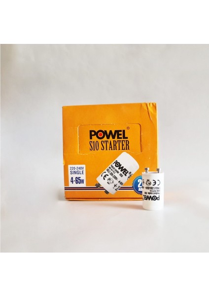 S10 Starter 4-65W 220-240V ( Uzun Florasan Için ) 25 Ad.