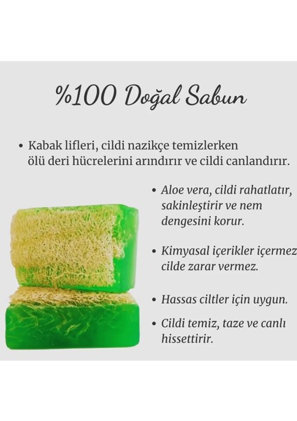 Kabak Lifli Aleoveralı Sabun fiyatları