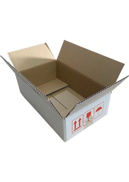 10 Adet E-Ticaret Taşıma Kolisi,baskılı Koli 35X22X11CM