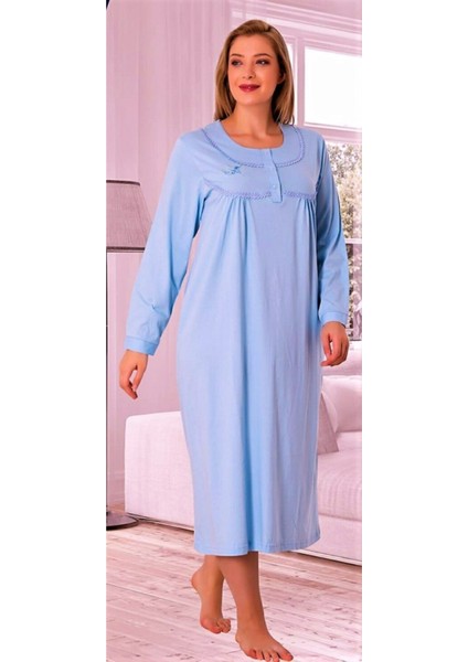 Uzun Kol Gecelik Anne Geceliği