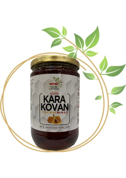 Baştan Yöresel Karakovan Süzme Bal 850 gr