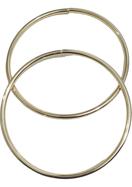 Çanta Sapı Metal Çanta Sapı 12CM Yuvarlak Çanta Sapı Makrome Örgü Çanta Sapı Çanta Aksesuar