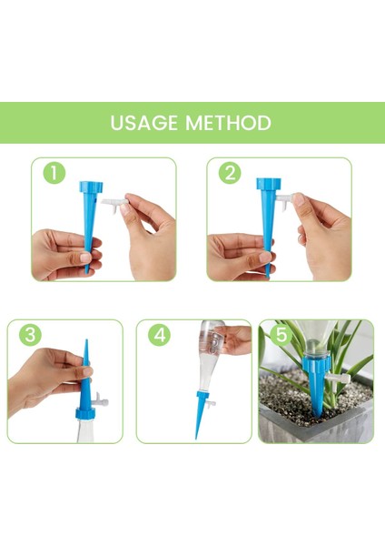 Çiçek Damlama Sulama Aparatı 4 Adet 720606 fiyatları