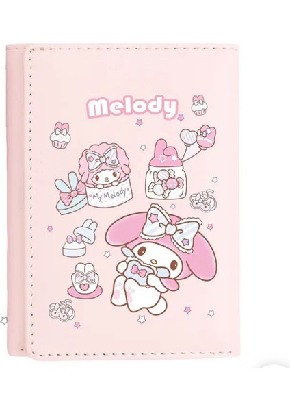 Sanrio Kuromi Cinnamoroll My Melodi Melody Pochacco Deri Cüzdan Kartlık Hediye