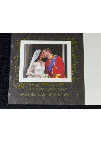 Ingiltere The Royal Wedding Hrh Prince Wiiliam And Miss Catherine Middleton Limited 69/100 Australia fiyatları