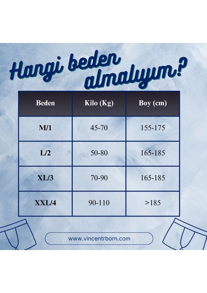 Erkek Boxer 3 Adet - Olympos Series