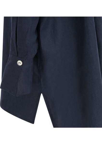 Karen- Gömlek Oversize Yırtmaçlı