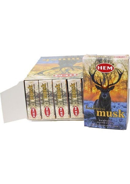 Kashmiri Musk Back Flow Cones 10'lu fiyatları