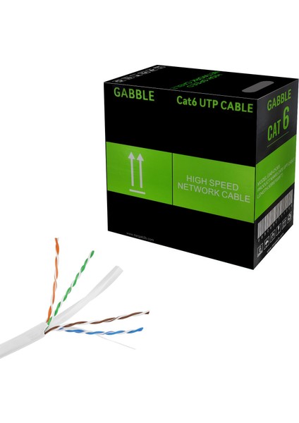 Gabble GAB-CK305 Cat6 Kablo 23AWG 0.50MM 305 Metre