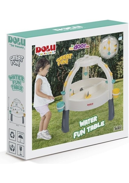 Dolu Oyuncak 2674 Eğlenceli Çeşme Kum ve Su Masası -Dolu