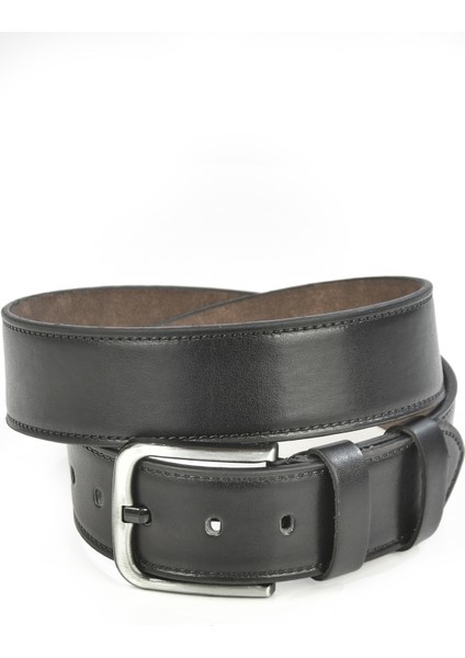 4,5 cm Eninde Kenarları Desenli Tokalı Suni Deri Kot Kemeri 2402609