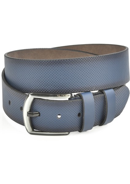 4,5 cm Eninde Nokta Desenli Suni Deri Kot Kemer 2402608 fırsatları