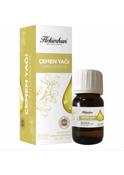 Çemen Tohumu Yağı Soğuk Pres 20 ml