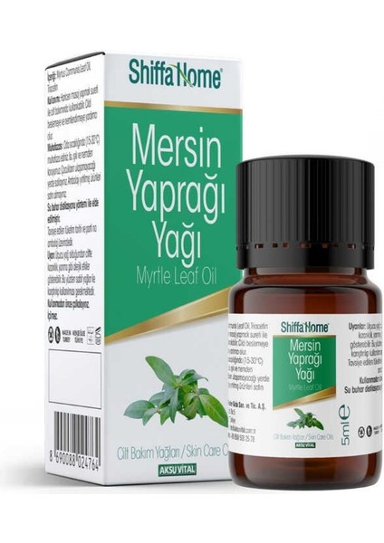 Mersin Yaprağı Yağı 5 Ml.