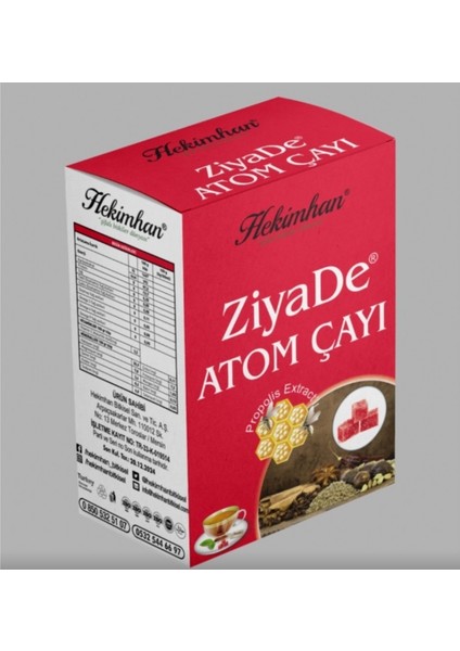 Ziyade Atom Çayı 170 gr