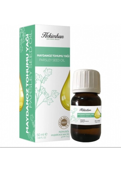 Maydonoz Tohumu Yağı Soğuk Pres 50 ml
