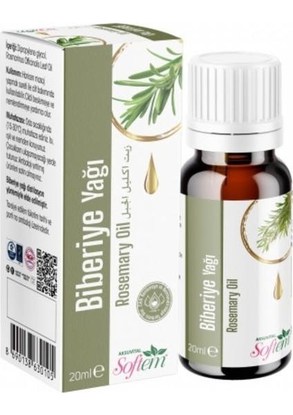 Biberiye Yağı 20 ml