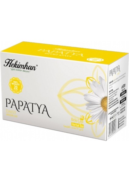 Papatya Çayı Süzen Poşet 20'li