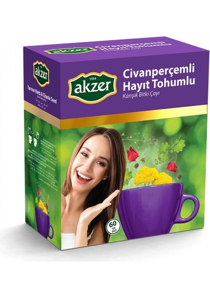 Civan Perçemli Hayıt Tohumlu ÇAY60’LI