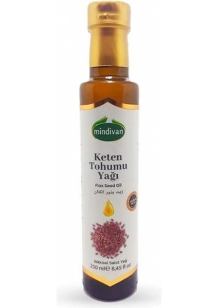 Soğuk Pres Keten Tohumu Yağı 250ML