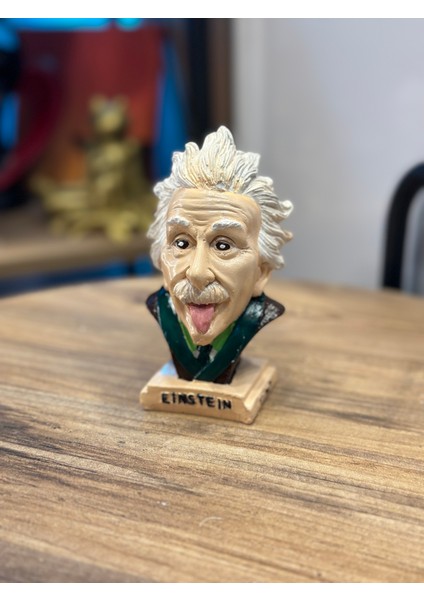 Iki Cadı Tasarım, Einstein Portre Taş Figür, Biblo fırsatları