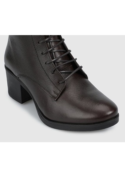 Kahve Deri Kadın Bot indirimleri