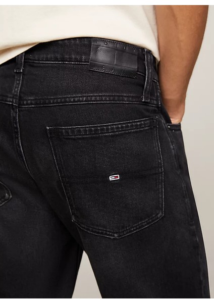 Normal Siyah Erkek Denim Şort DM0DM187841BZ