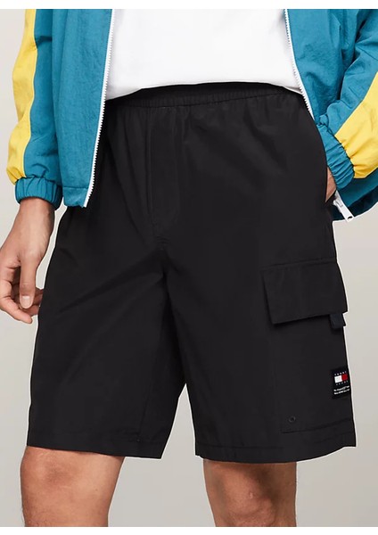 Normal Siyah Erkek Sweat Şort DM0DM18808BDS