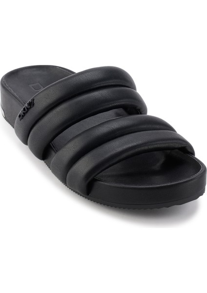 Siyah Kadın Terlik Inah - Double Band Slıde fiyatları