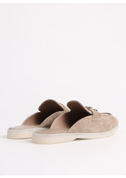 Bej Kadın Terlik Bertına modelleri