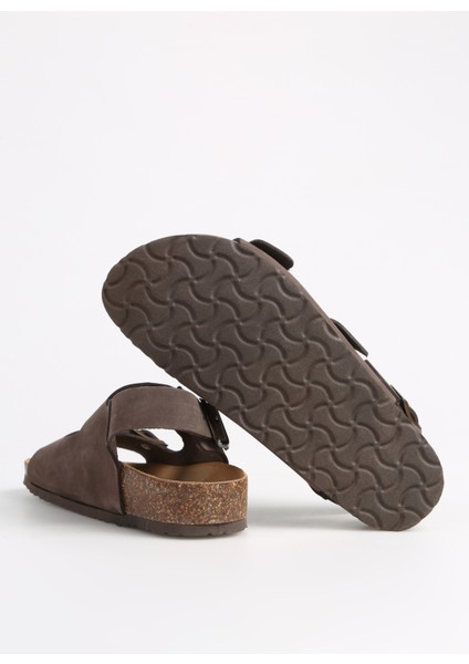 Deri Kahve Kadın Sandalet 11 Sahara fırsatları