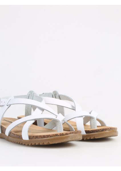 Beyaz Kadın Sandalet 34 A 2005 indirimleri