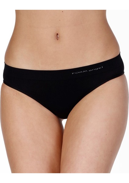 1234 Dikişsiz Seamless Slip Bikini Kadın Toparlayıcı Külot Siyah