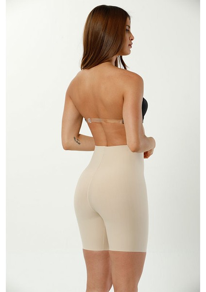 1234 Lazer Kesim Dikişsiz Yüksek Bel Paçalı Hayalet Kadın Korse modelleri