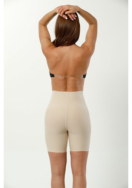 1234 Lazer Kesim Dikişsiz Yüksek Bel Paçalı Hayalet Kadın Korse indirimleri