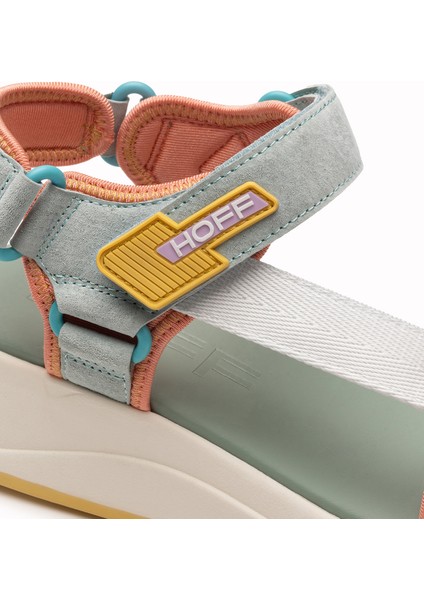 Deri + Tekstil Çok Renkli Kadın Sandalet 12408002 fırsatları