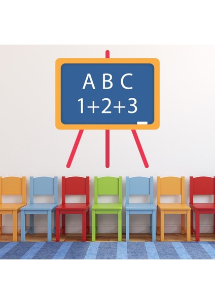 Tebeşir Tahtası Sınıf Dekoratif Duvar Sticker Çıkartma Mutfak Ofis Yatak Odası