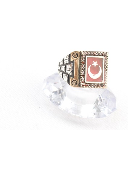 Ayyıldız Gümüş Yüzük 11,30 Gram