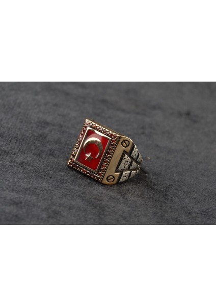 Ayyıldız Gümüş Yüzük 11,30 Gram