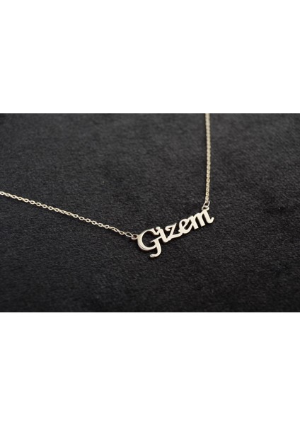 Burhan sağlam Kişiye Özel 925 Ayar Gümüş İsim Kolye fırsatları