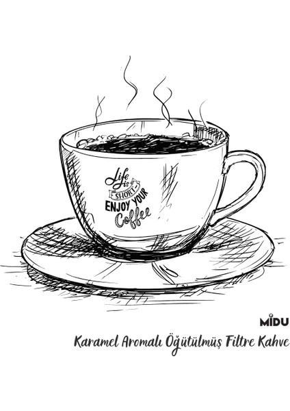 Karamel Filtre Kahve 250 Gr. fiyatları