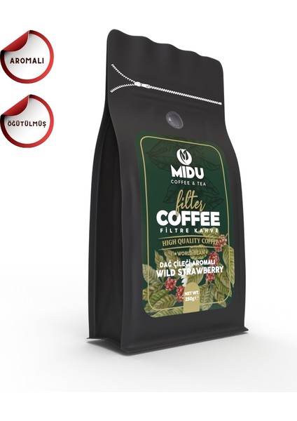 Dağ Çileği Aromalı Filtre Kahve 250 Gr.