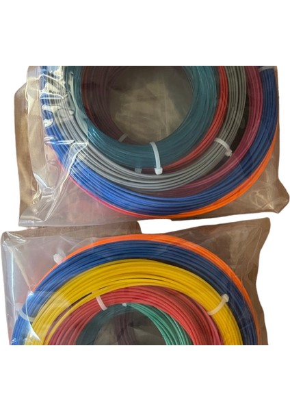 BETHAFOX Çok Renkli  3D Kalem Filamenti 10 x 10M Pla Filament