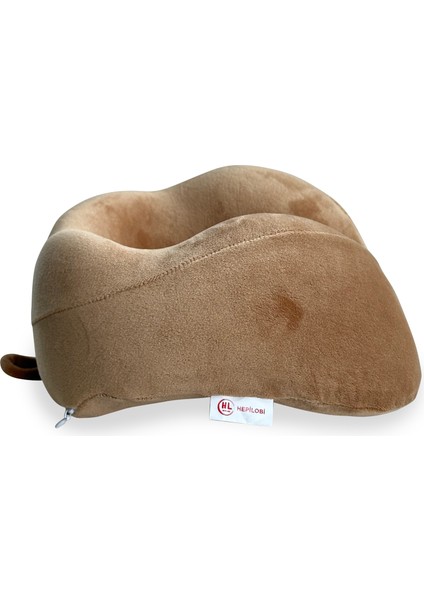 Viscohappy Ortopedik Profesyonel Visco Seyahat Yastığı ( Camel Rengi ) fiyatları