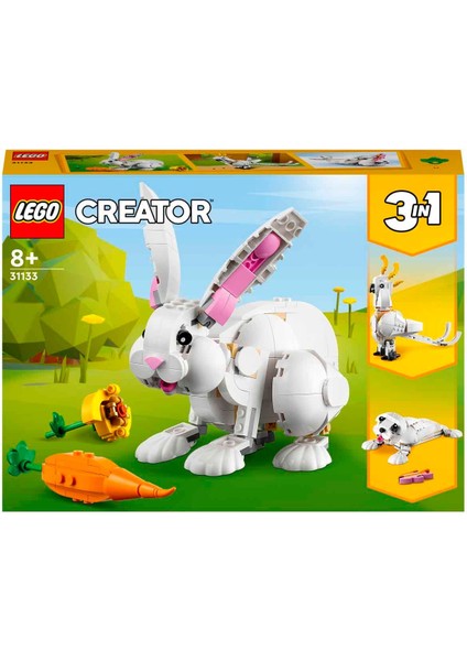 Creator 3 Ü 1 Arada Beyaz Tavşan 31133