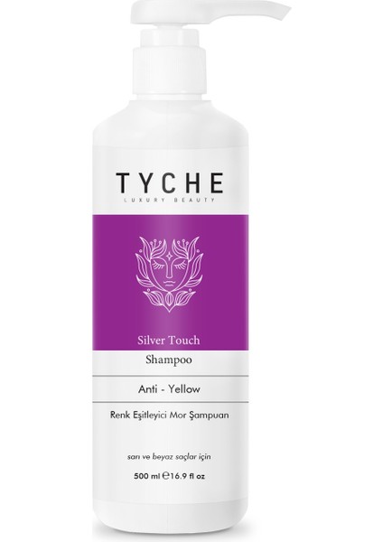Luxury Beauty Turunculaşma Karşıtı Renk Eşitleyici Mor Şampuan Silver Touch Shampoo Anti-Yellow 500ML fiyatları