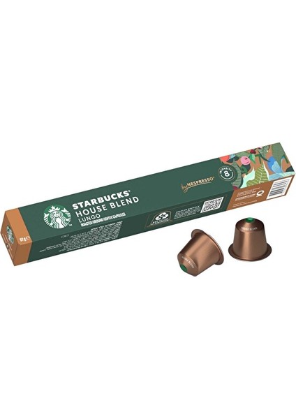 Starbucks House Blend Kapsül Kahve 57 G