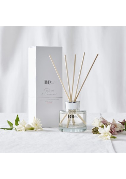 Tubervse & Cashmere Oda Kokusu, Çubuklu Oda Kokusu, Reed Diffuser 120 ml